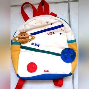 Zara kids fabric backpack  Used.